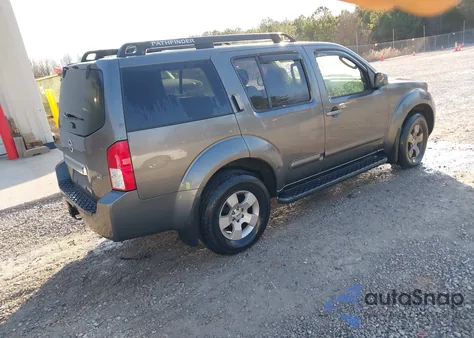 2006 Nissan Pathfinder Se from USA, damaged, VIN 5N1AR18U56C605304